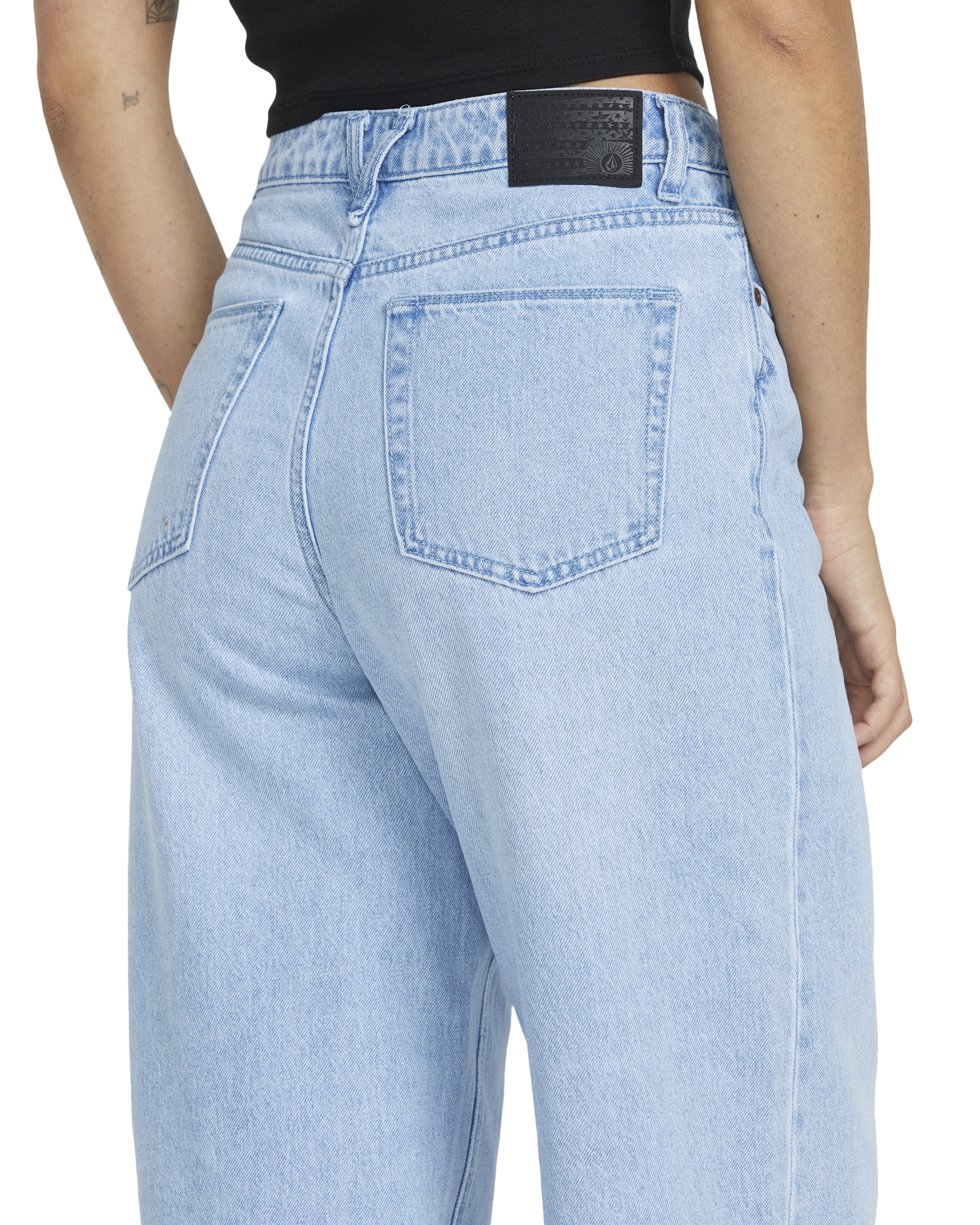 Volcom Stoned Boyfriend Hirise Blue Bird