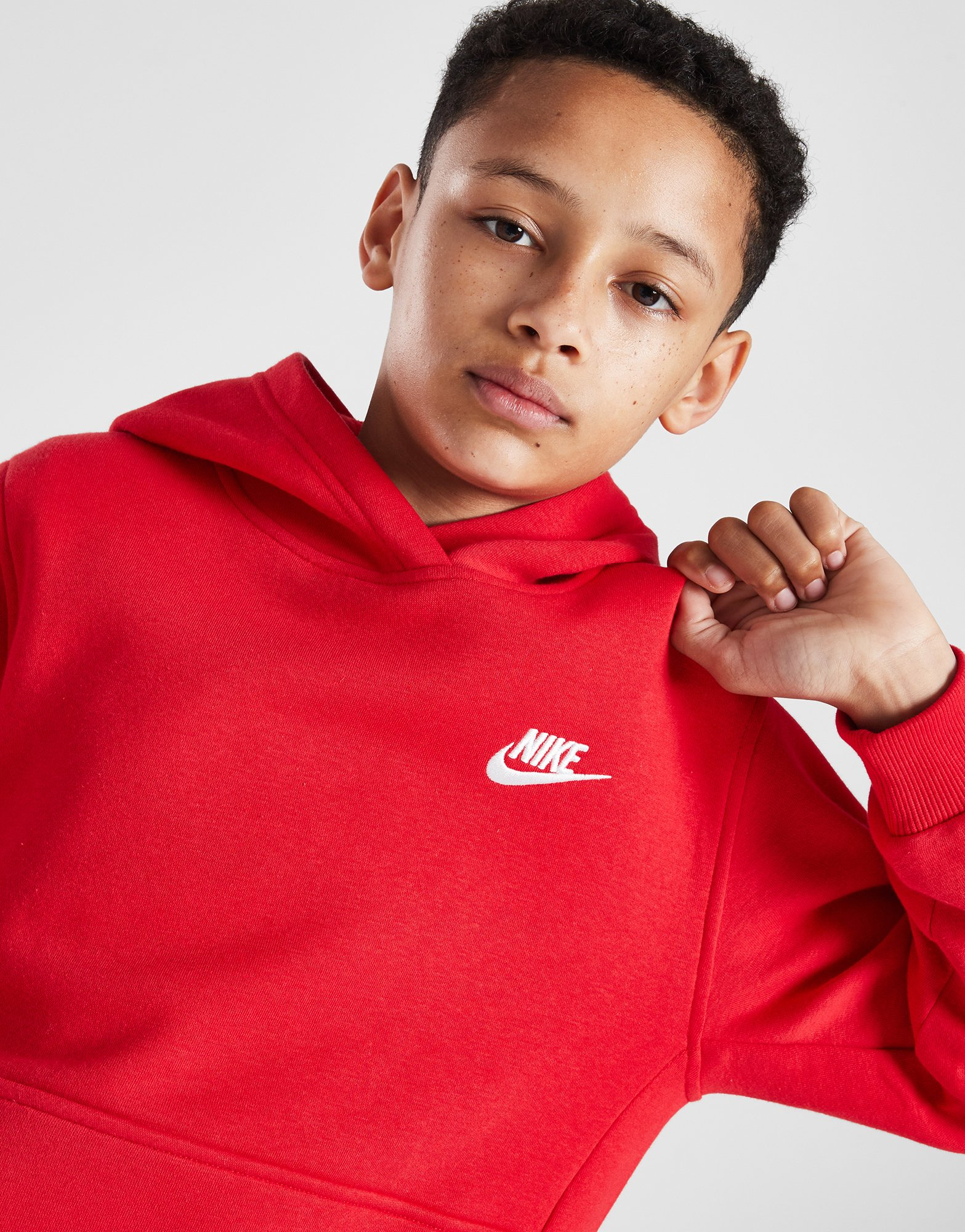 Nike Club Fleece Overhead Hoodie Junior