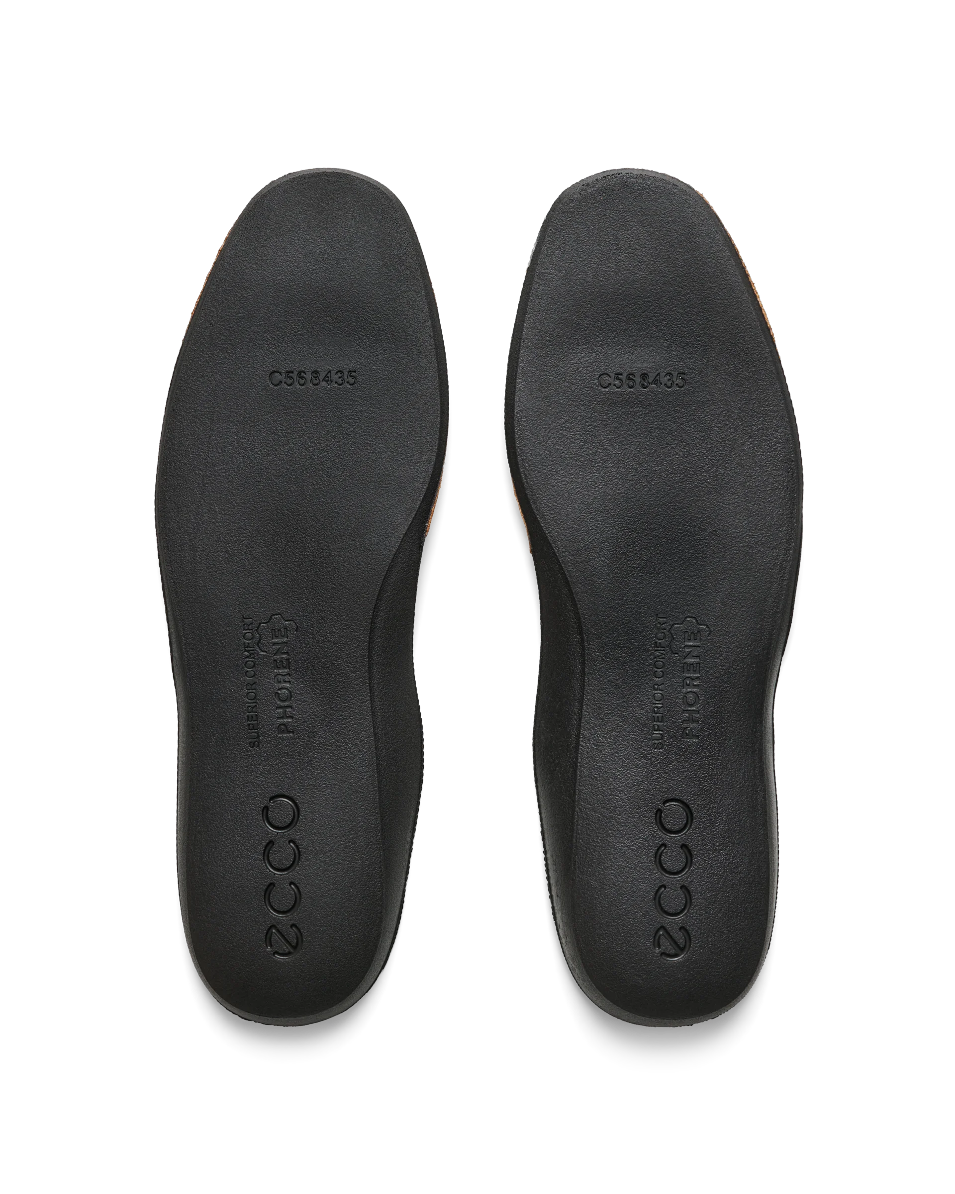 ECCO Comfort Supreme Insole M Herren Einlegesohle aus Leder Braun
