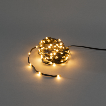 Konstsmide lichtsnoer Shineline met 100 LED lampjes extra warm wit licht 5 meter