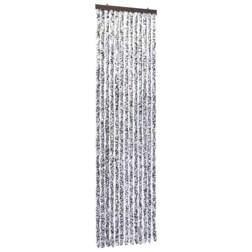 Moustiquaire marron et beige 90x200 cm chenille