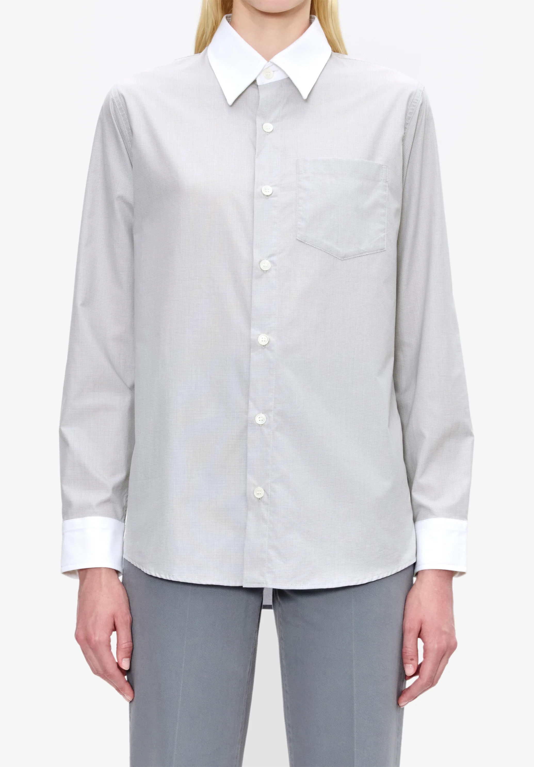 Chemise Yuna - Gris clair