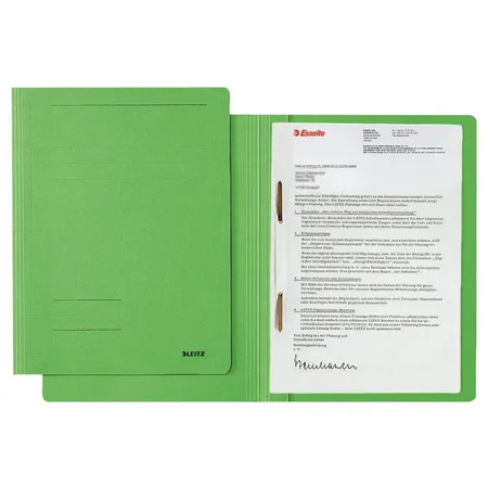 Leitz Schnellhefter Fresh, A4, Pendarec-Karton, grün