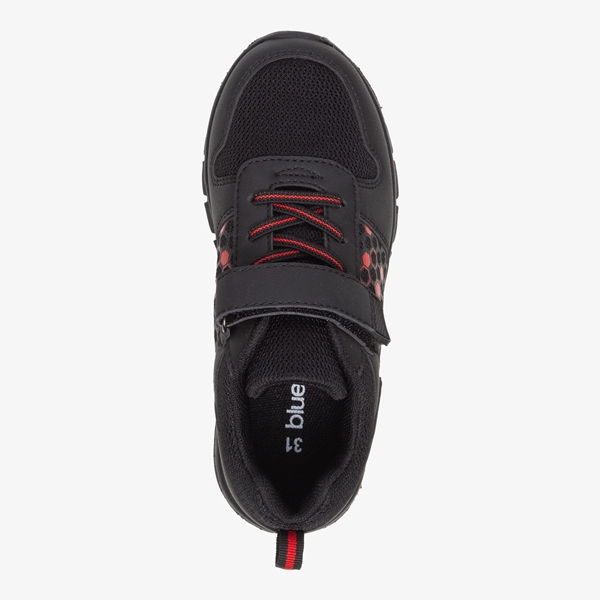 Blue Box jongens sneakers zwart/rood