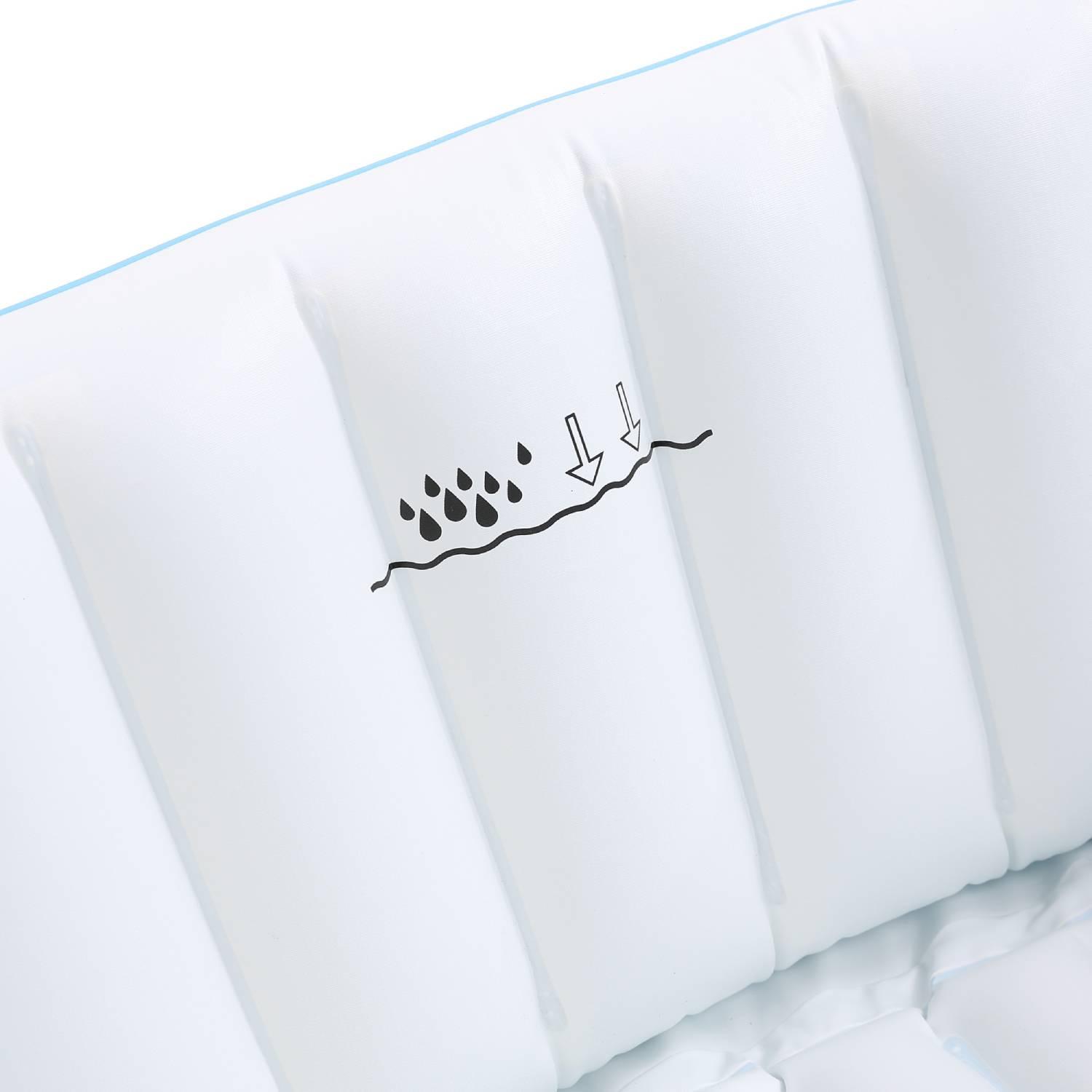 Aufblasbare Badewanne für Babys - Blau