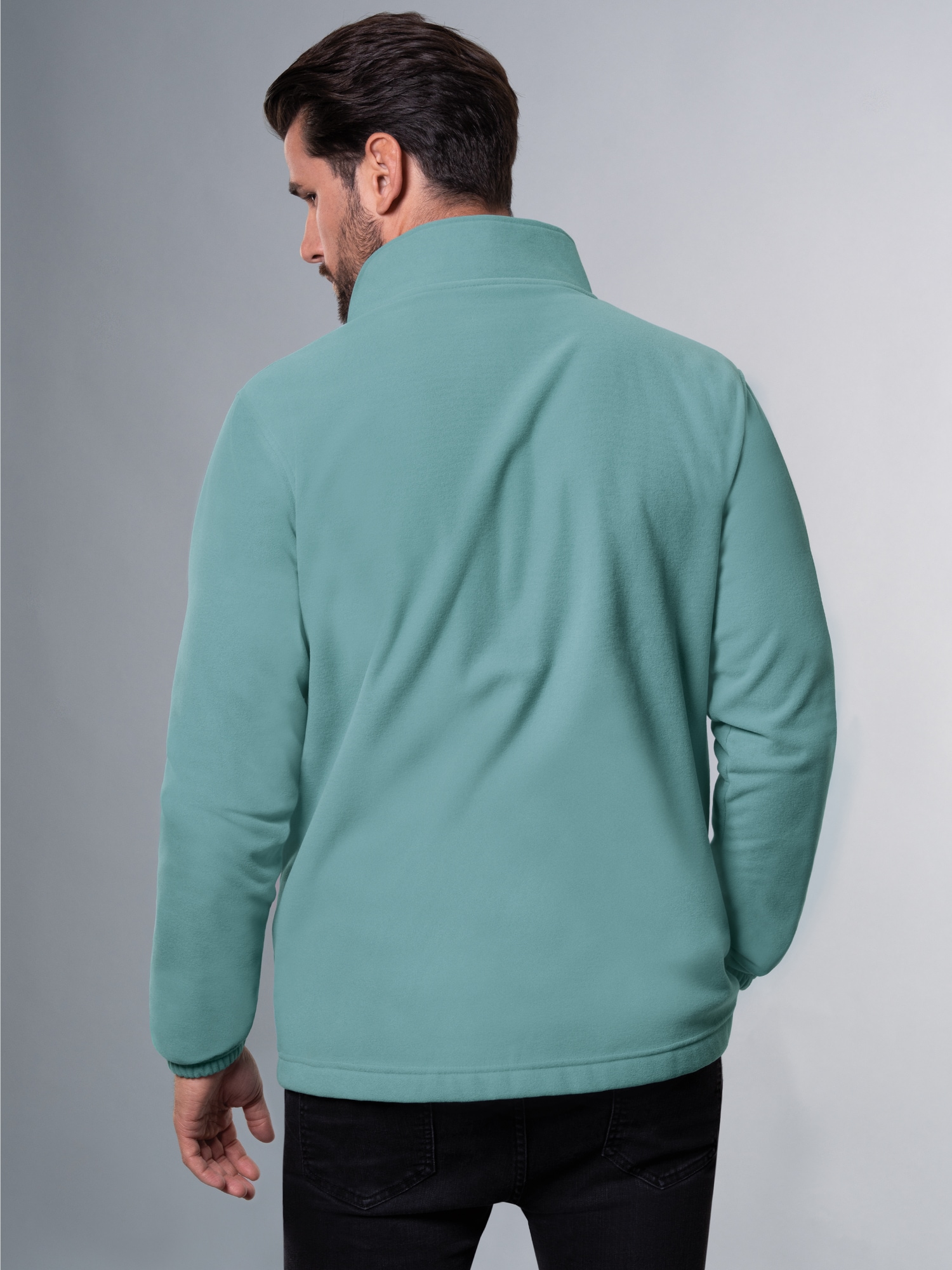Fleecejacke Seegras
