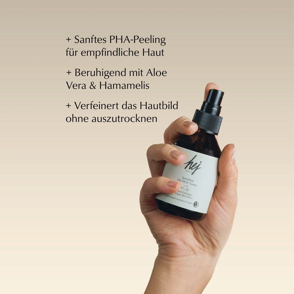 HEJ ORGANIC  Sensitive PHA Face Toner, 100 ml