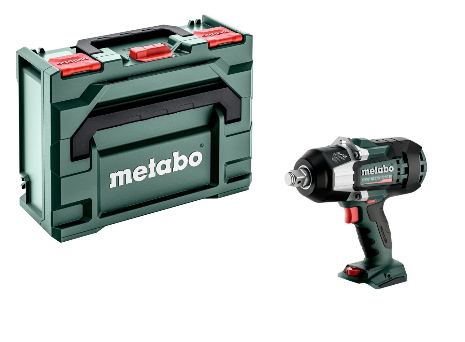 Metabo SSW 18 LTX 1750 BL body 18V Li-ion Accu Slagmoersleutel body in Metabox