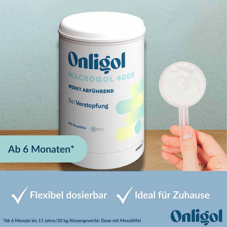 Onligol Macrogol 4000 Pulver zur Herstellung e.Lösung Dose, 400 g