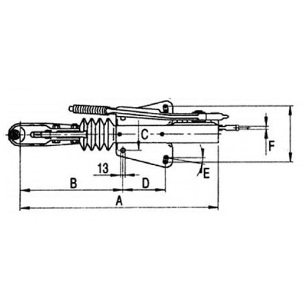Tête d'attelage freinée AL-KO 90S 1000 kg