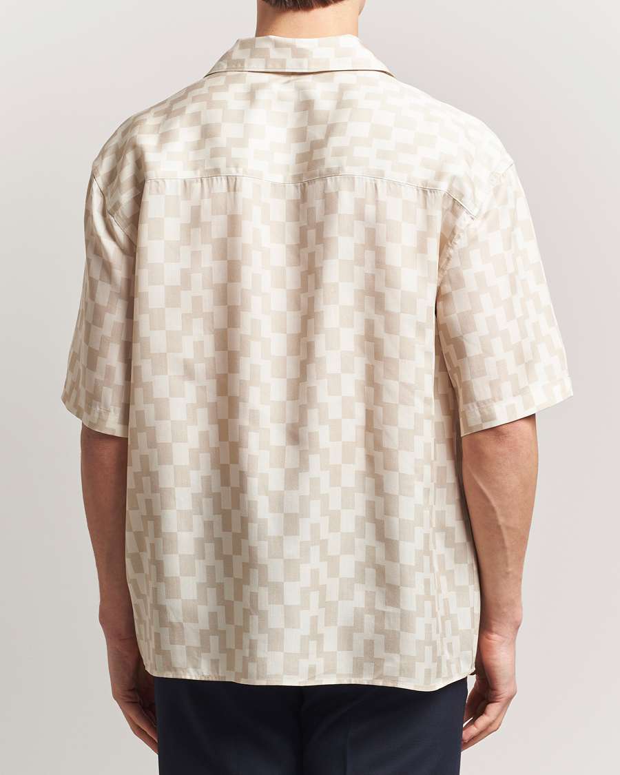 J.Lindeberg Ellis Stack Bridge Print Shirt Moonbeam