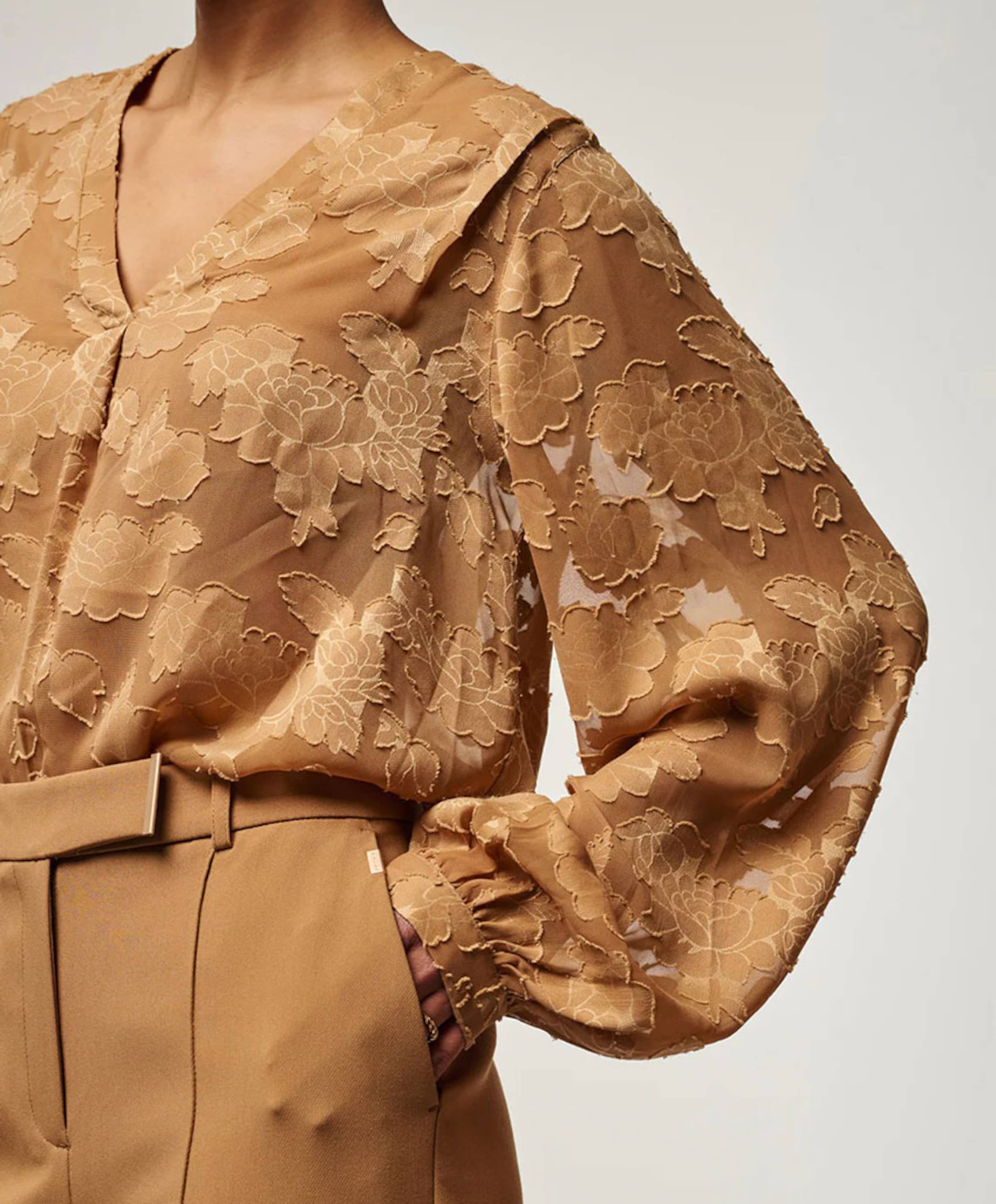 Aaiko Dames blouse bruin