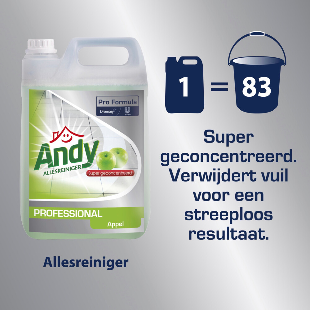 Andy Professional Allesreiniger Appel Pro Formula5 liter