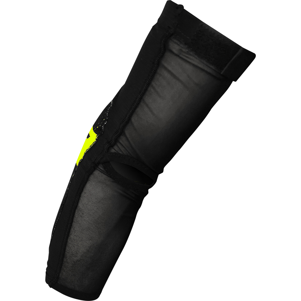 Shot - Coudières enfant Airlight Kid Noir / Jaune fluo