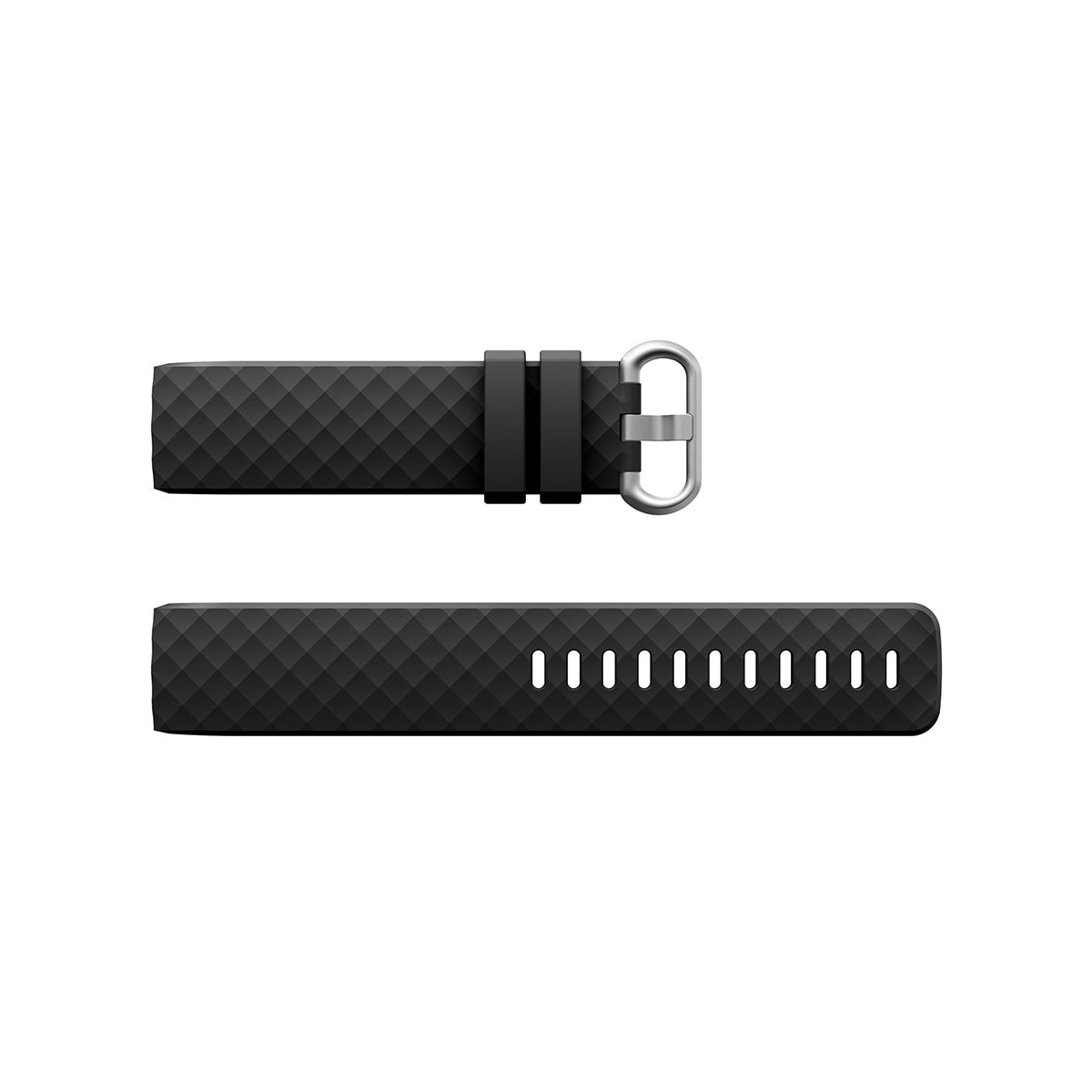 Fitbit Charge 3/4 reim i silikon (S) Sort