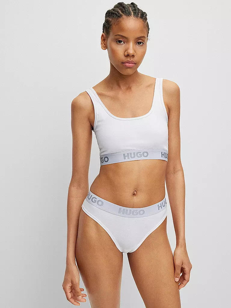 HUGO String white  weiss