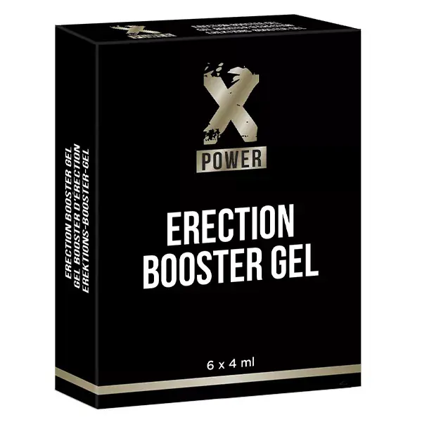 Xpower Gel Potencializador de Ereção - gel para ereção - 6 x 4 ml