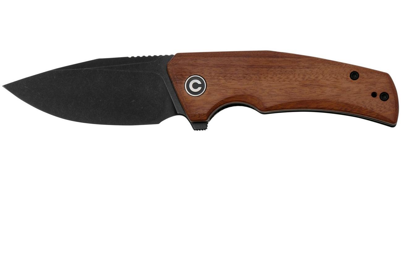 Civivi Regulatron C23006-3 Blackwashed Nitro-V, Guibourtia Wood zakmes
