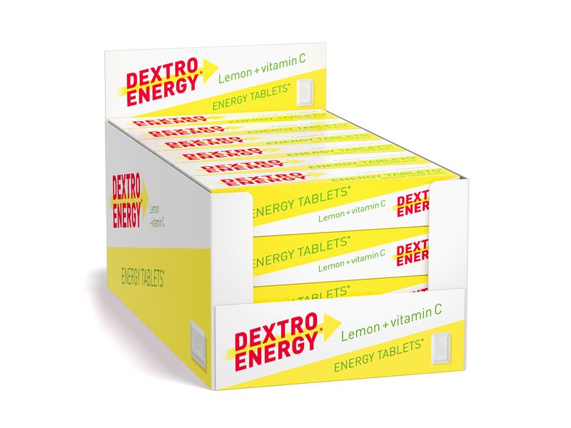 Dextro Energy Lemon Stick 24 x 47 g Dextrose Täfelchen