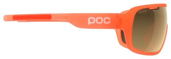 Lunettes Poc Do Blade Fluorescent Orange Translucent Violet Gold Mirror