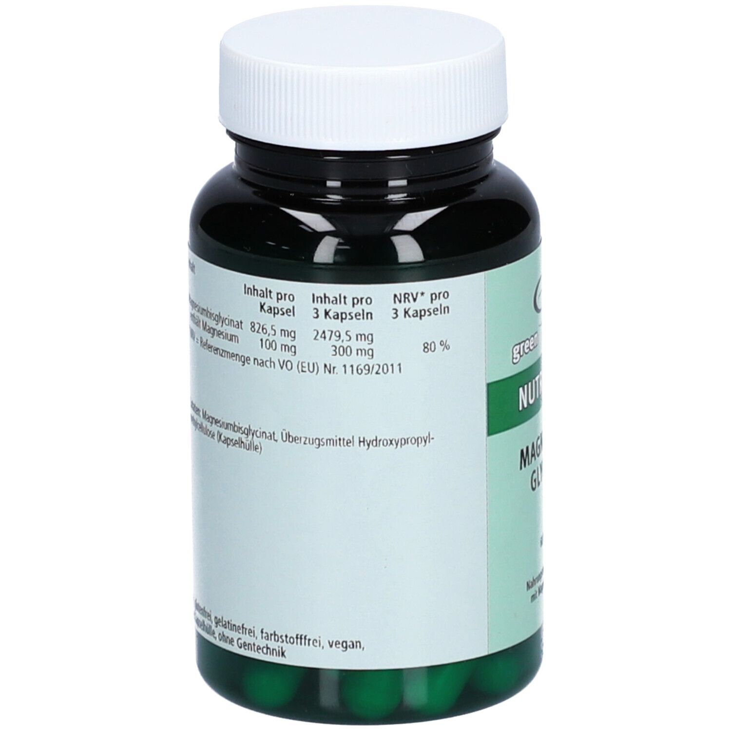 green line NUTRITHEKE MAGNESIUMGLYCINAT