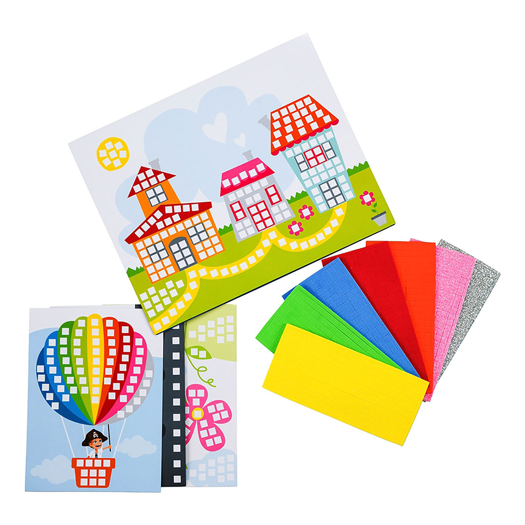 Coffret mosaïque en mousse