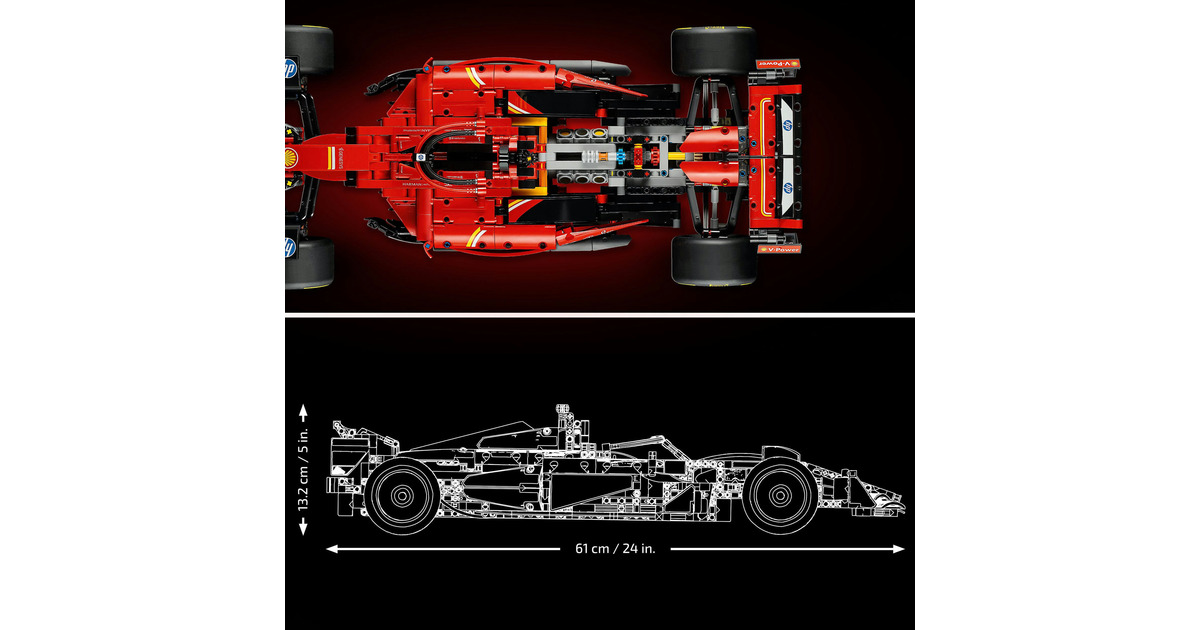LEGOTechnic - Ferrari SF-24 F1 auto Constructiespeelgoed  (42207)