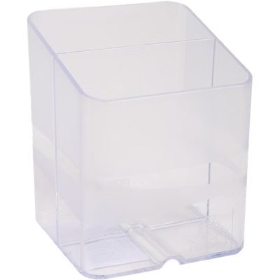 Exacompta Pen-Cube - Pot à crayons cristal