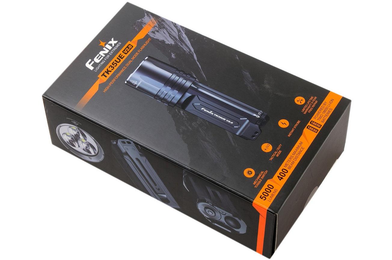 Fenix TK35UE V2.0 zaklamp, 5000 lumen