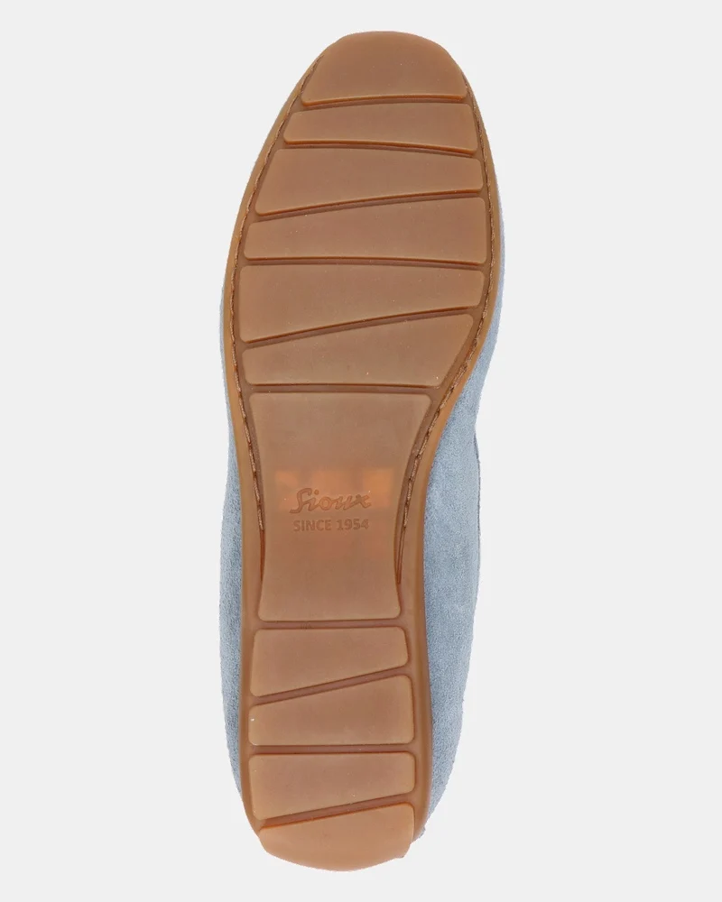 Sioux Carmona Velour Mocassins & loafers  - blauw