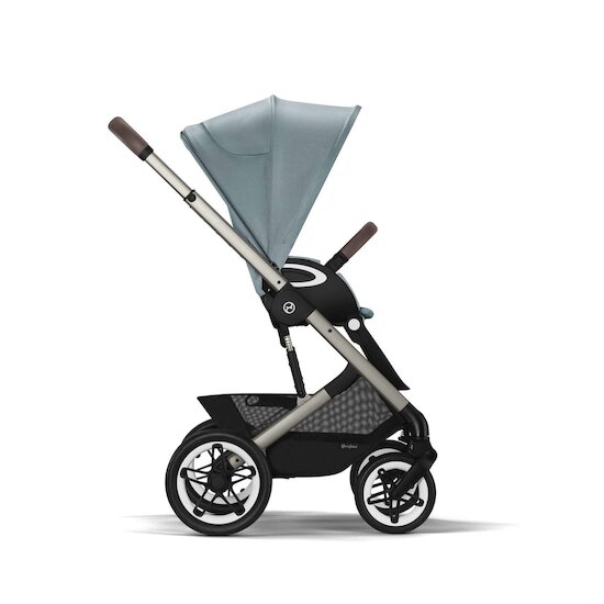 Poussette Talos S Lux   Châssis Taupe - Stormy Blue        de               CYBEX