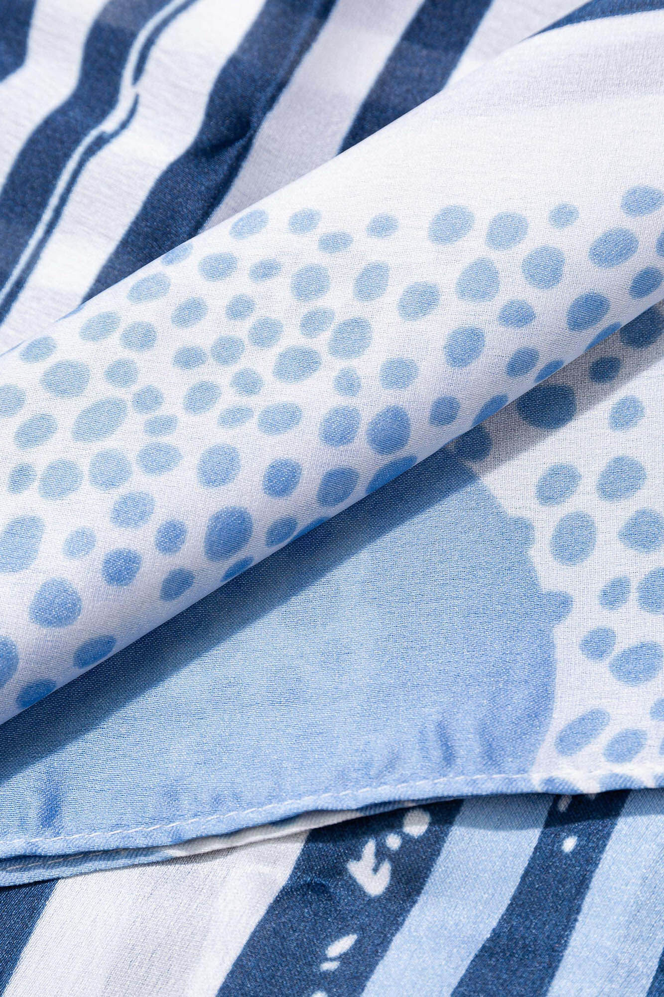 Lenço de cetim estampado - estampa