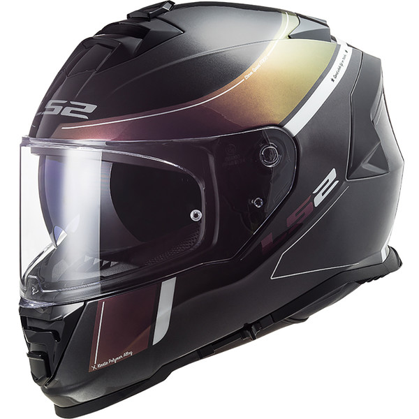 LS2 - Casque FF800 Storm Velvet Noir / Violet