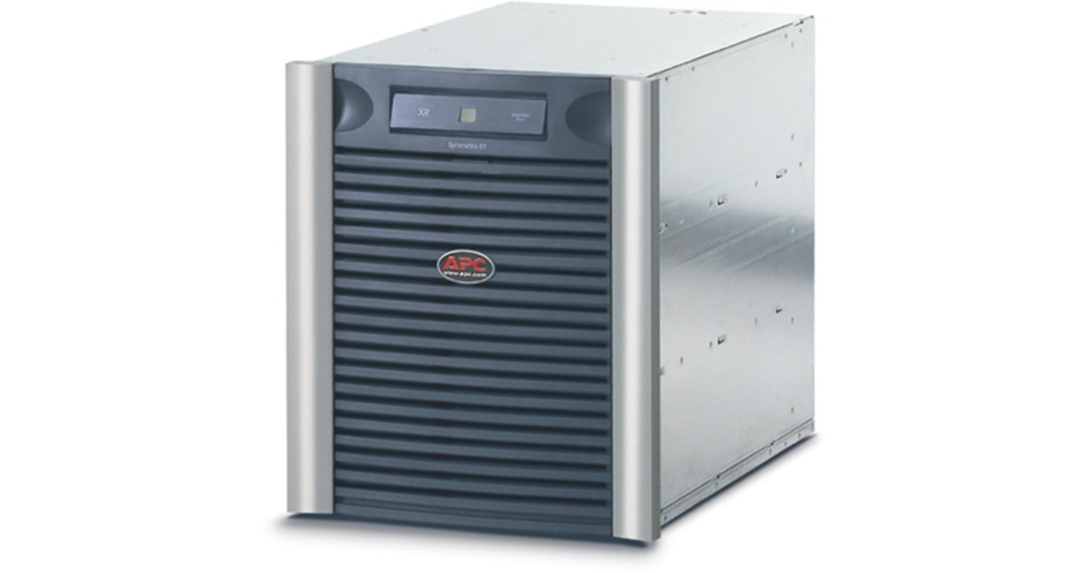 APCSymmetra LX 8kVA Schaalbaar tot 8kVA N+1 rack-mount ups  (Zwart/zilver)