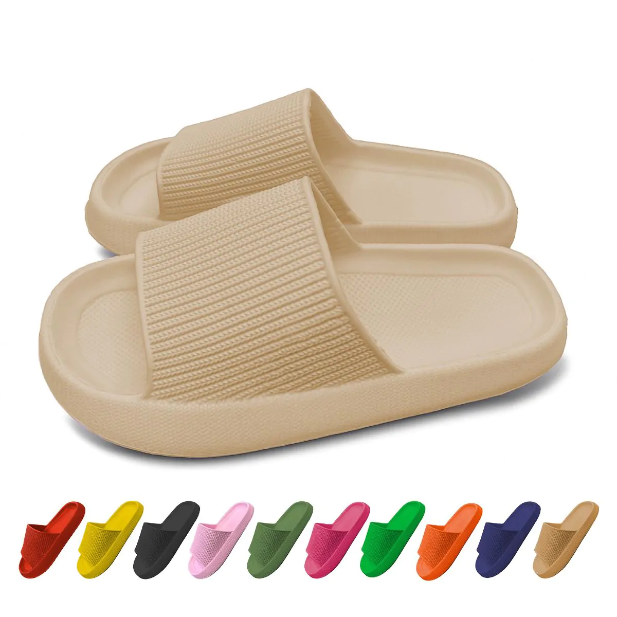 Orthopedische Zomer Badslippers (Beige)