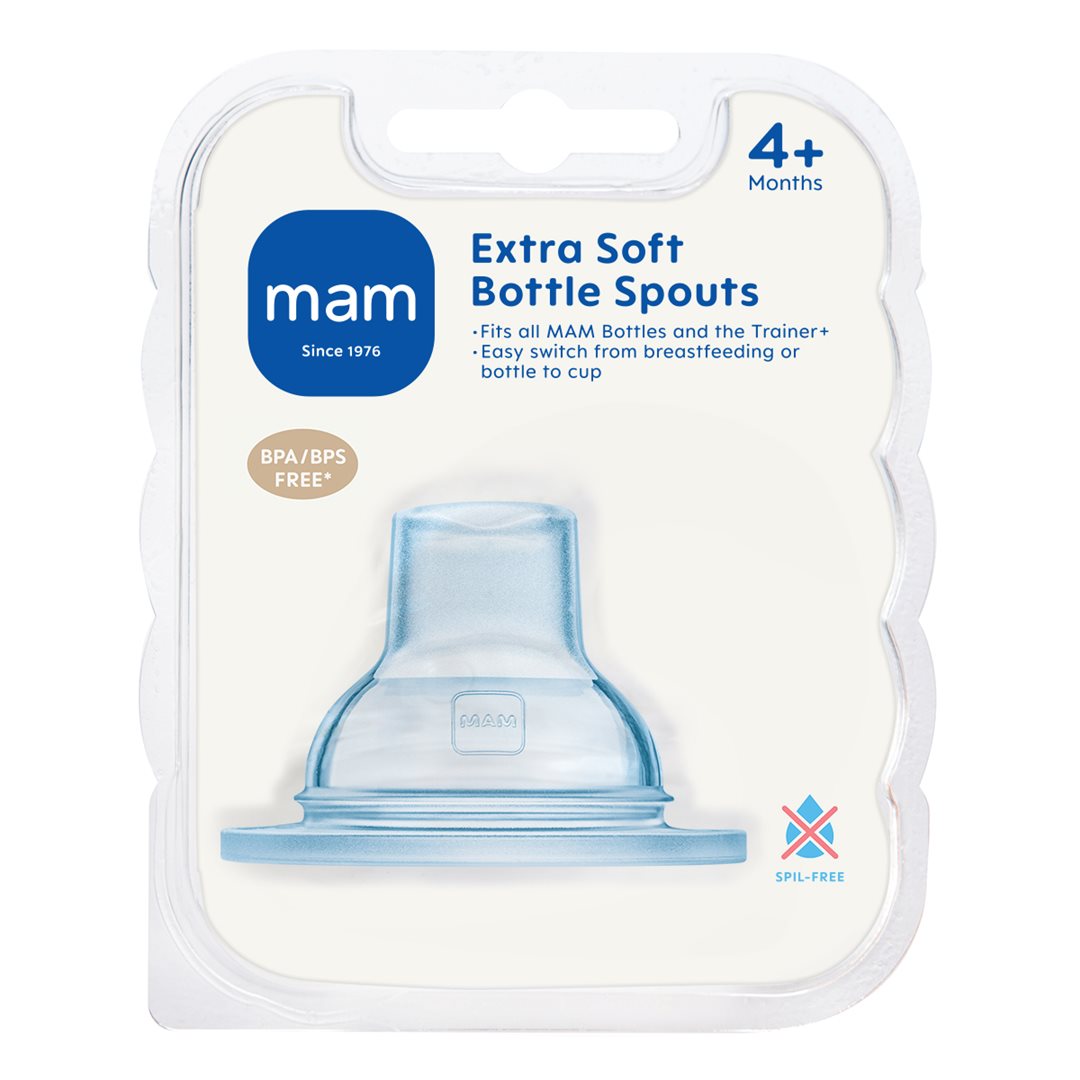 MAM Trinkschnabel<br>2 Stück, extra weich 4+ Monate