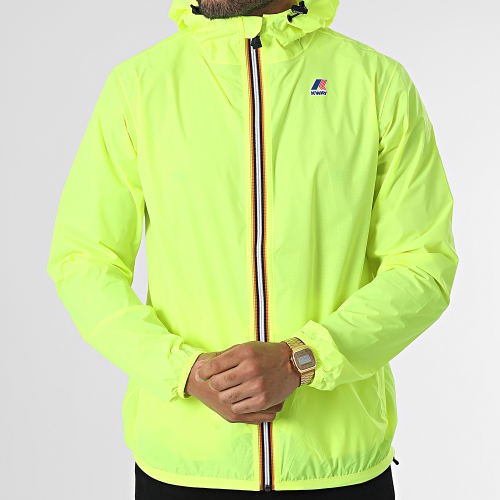 Coupe-Vent Le Vrai Claude 3.0 Jaune Fluo
