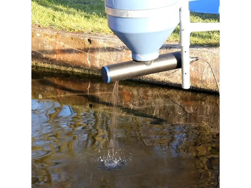 Fiap 1587, Pond fish feeder, Pond, 12 V, 385 mm, 315 mm, 545 mm