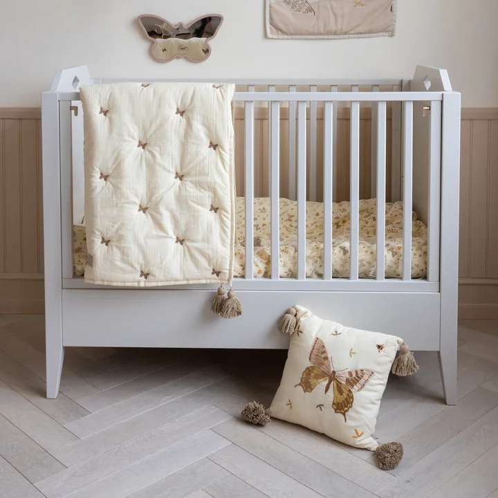Cam Cam Copenhagen - Bestickte Decke, butterfly