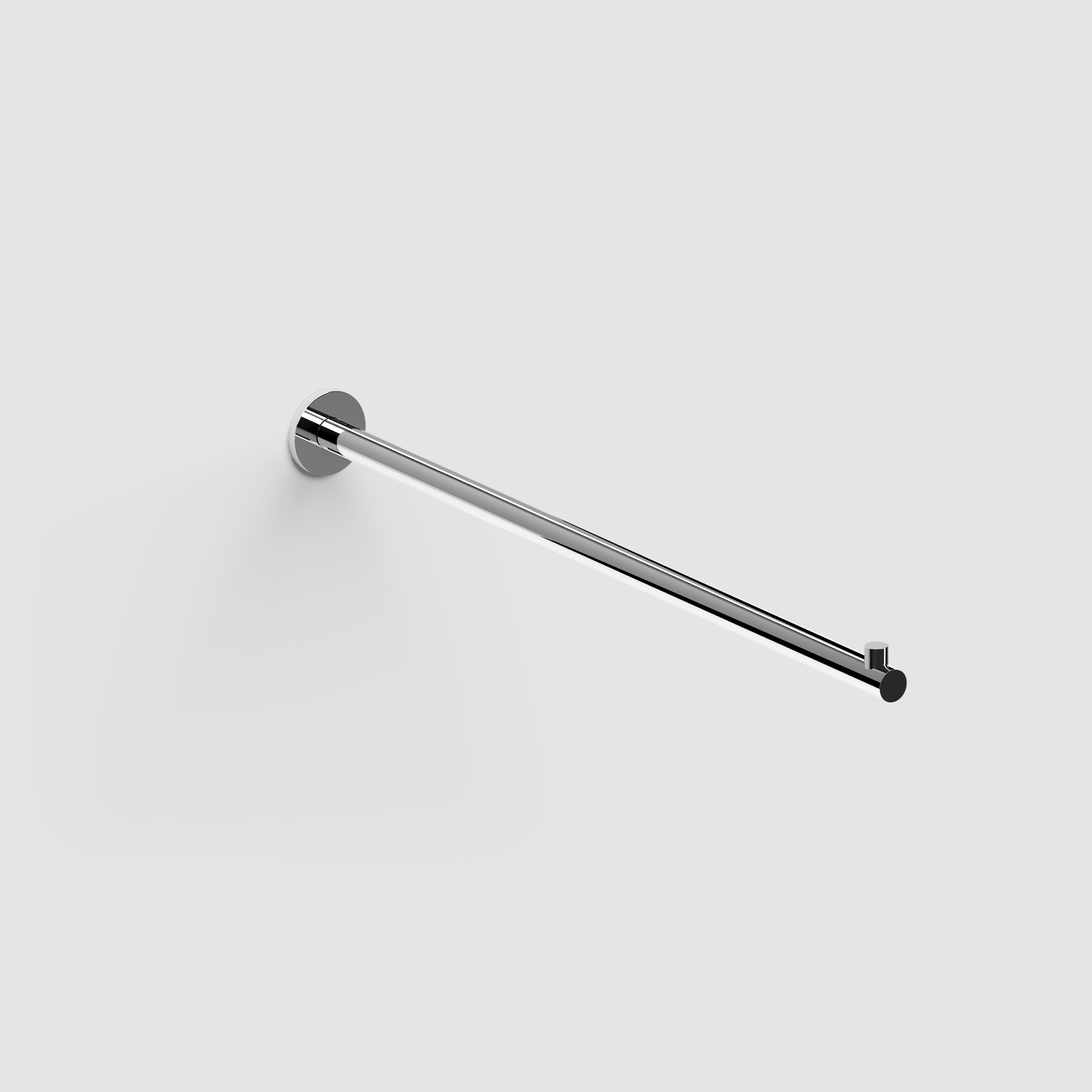 Clou Kaldur handdoekhouder recht 42cm chroom