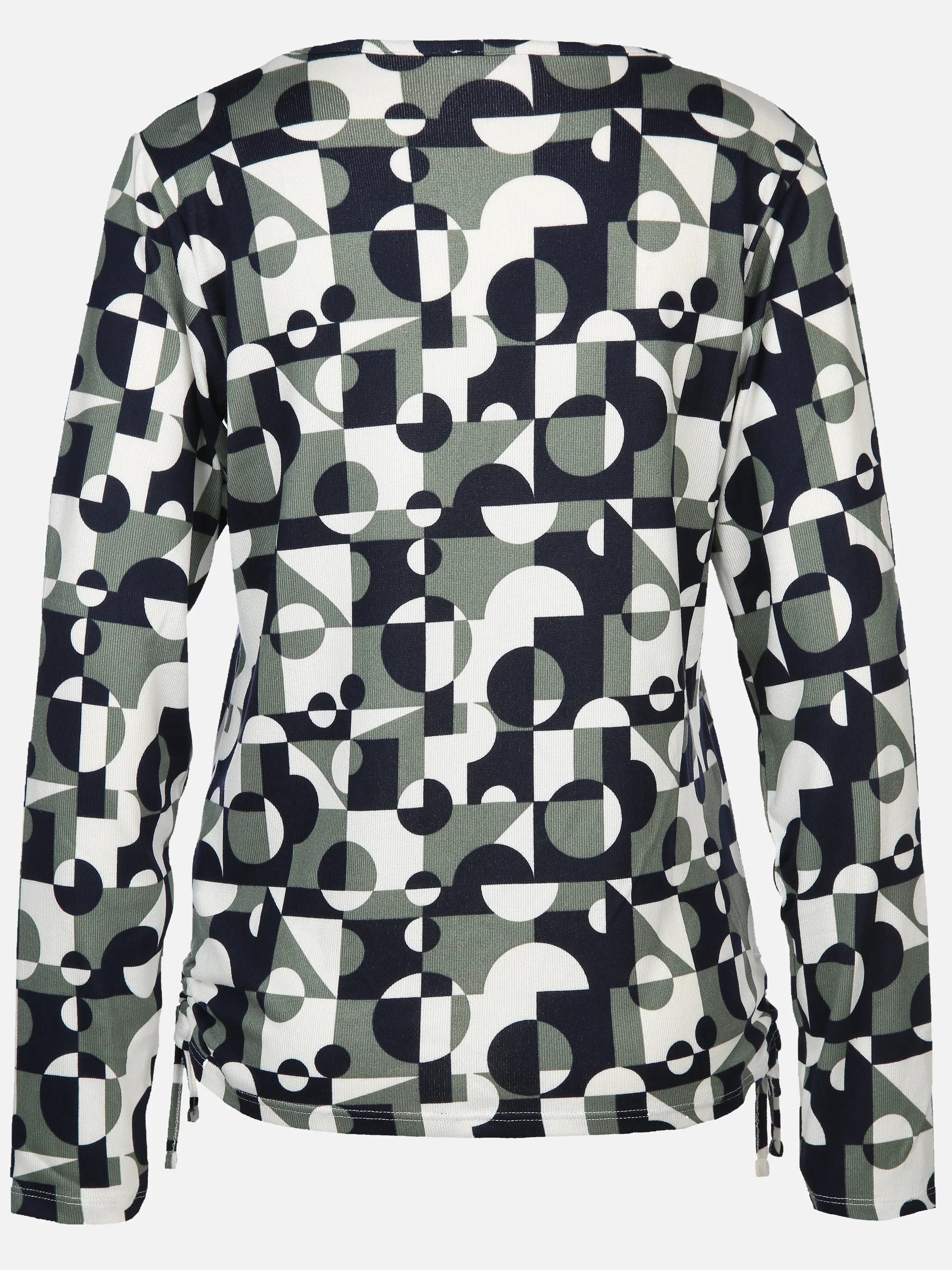 Damen Shirt mit abstraktem Print