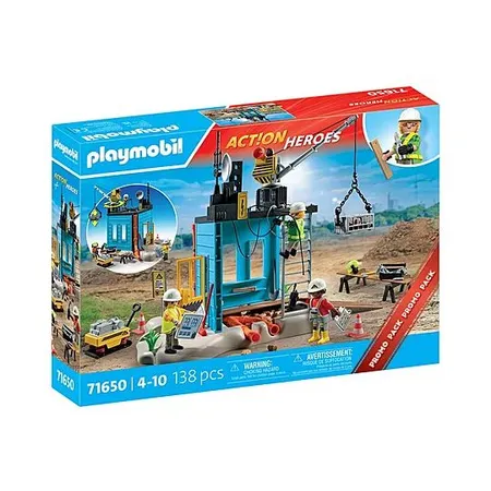PLAYMOBIL® 71650 Act!on Heroes - Baustelle