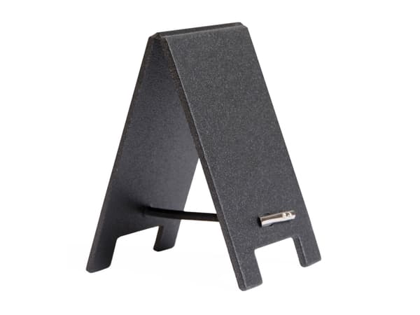 Securit® dobbeltsidet mini SANDWICH skilt, sort
