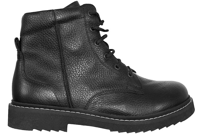 NEW FEET STØVLE I SORT SKIND