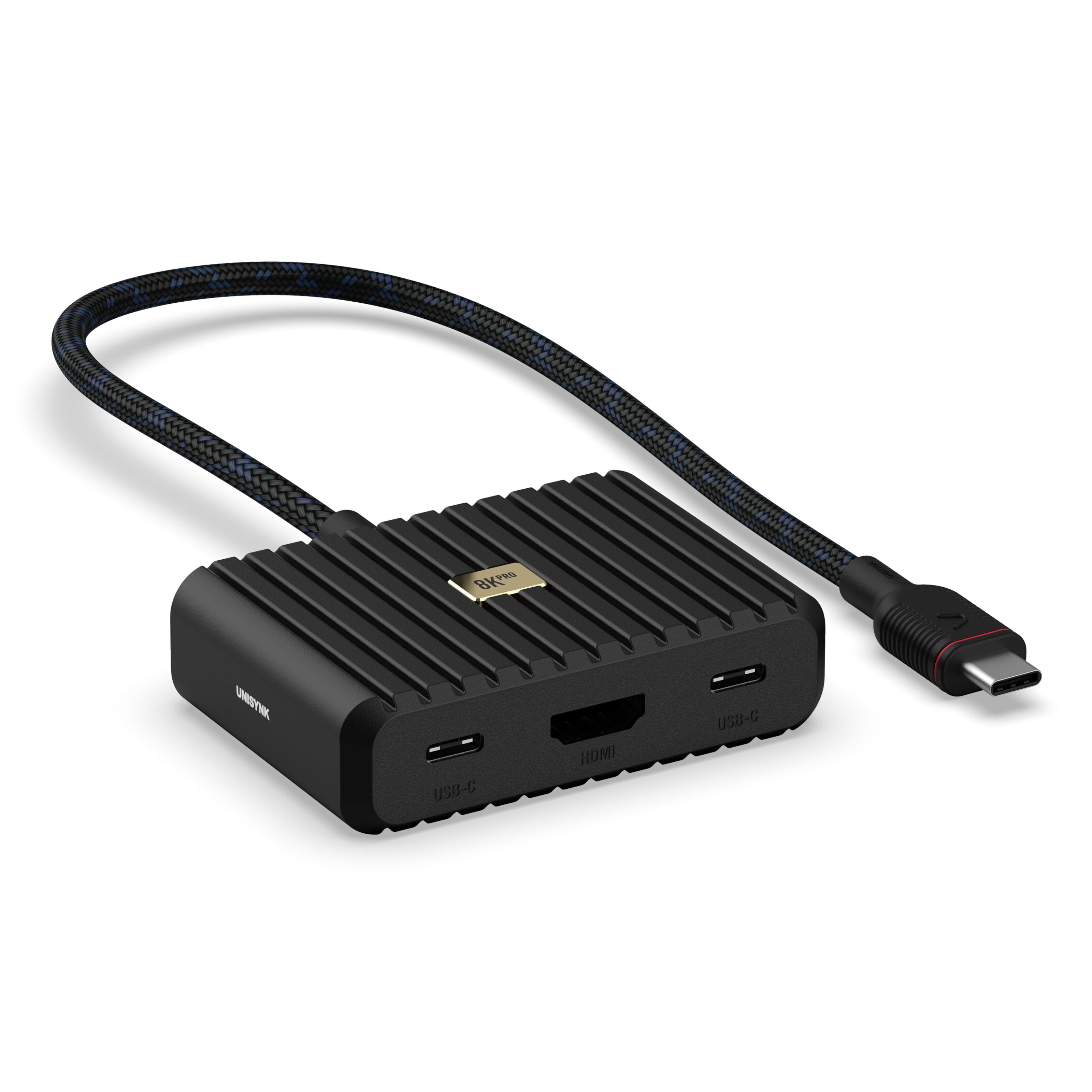 Unisynk USB-C-Hub 5 porter 8K