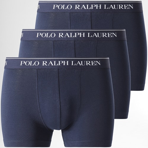 Lot De 3 Boxers Bleu Marine