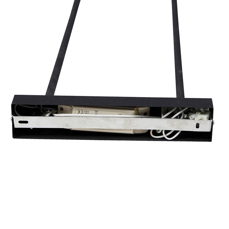 Moderne hanglamp zwart incl LED dimbaar - Bold
