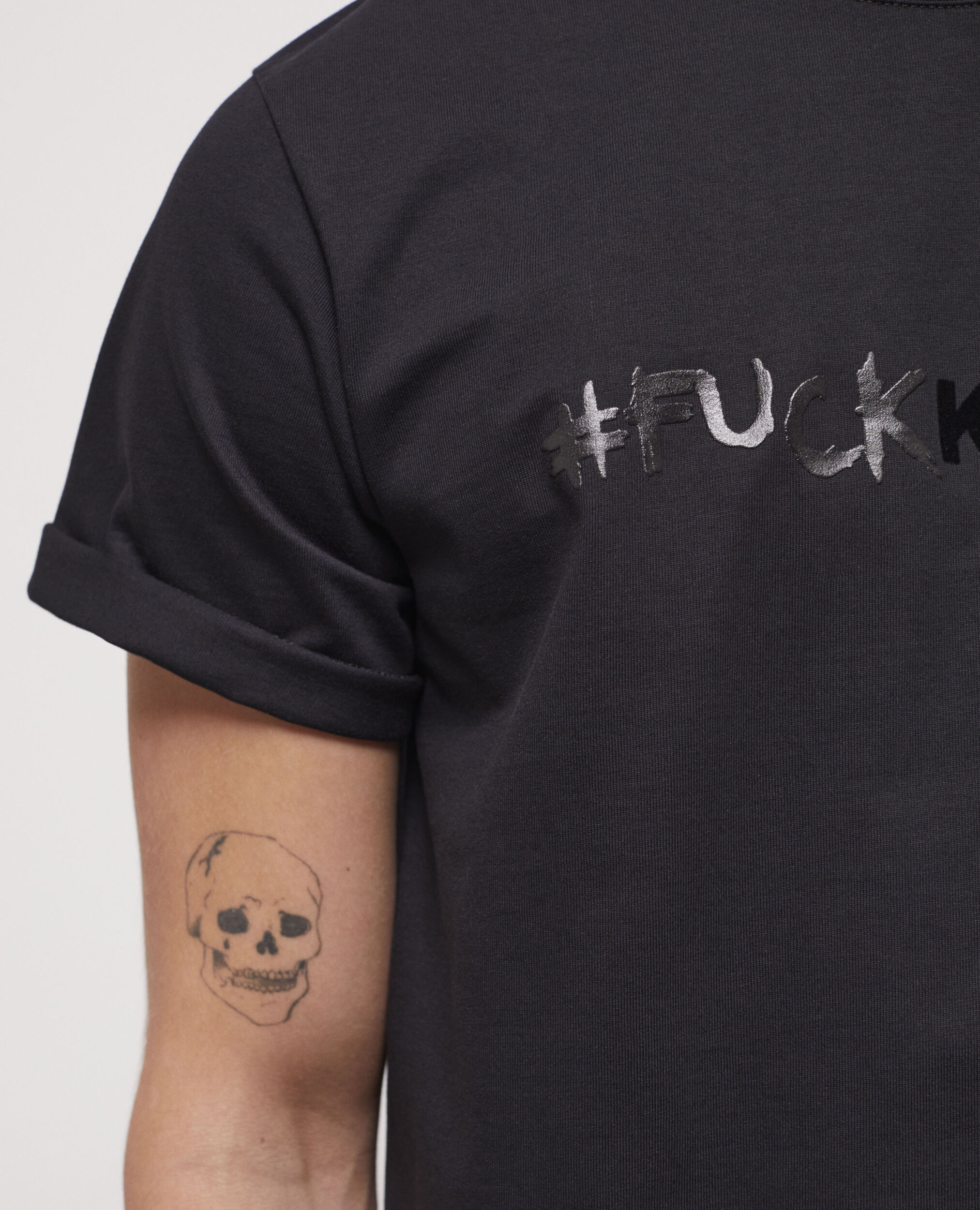 T-shirt logo noir