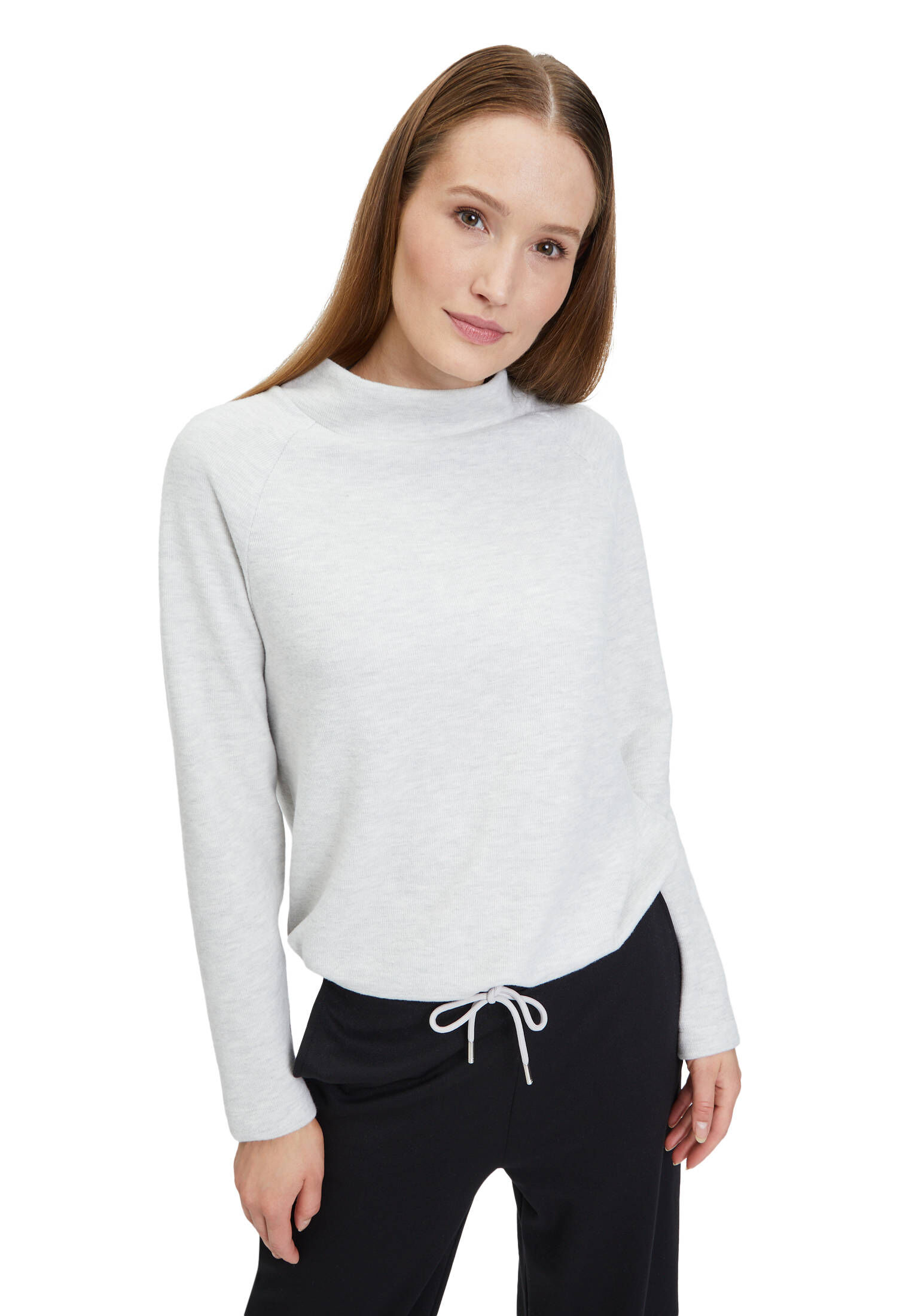 Cartoon| Damen Sweatshirt mit Stehkragen