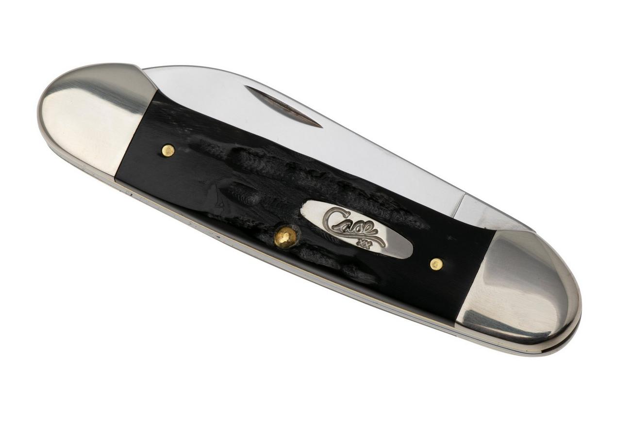 Case Canoe 65029 Jigged Buffalo Horn BH2131 SS zakmes